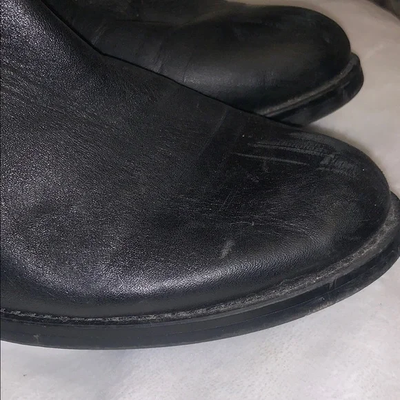 Franco Fortini Black and Gray Over the Knee Boots - Picture 10 of 13